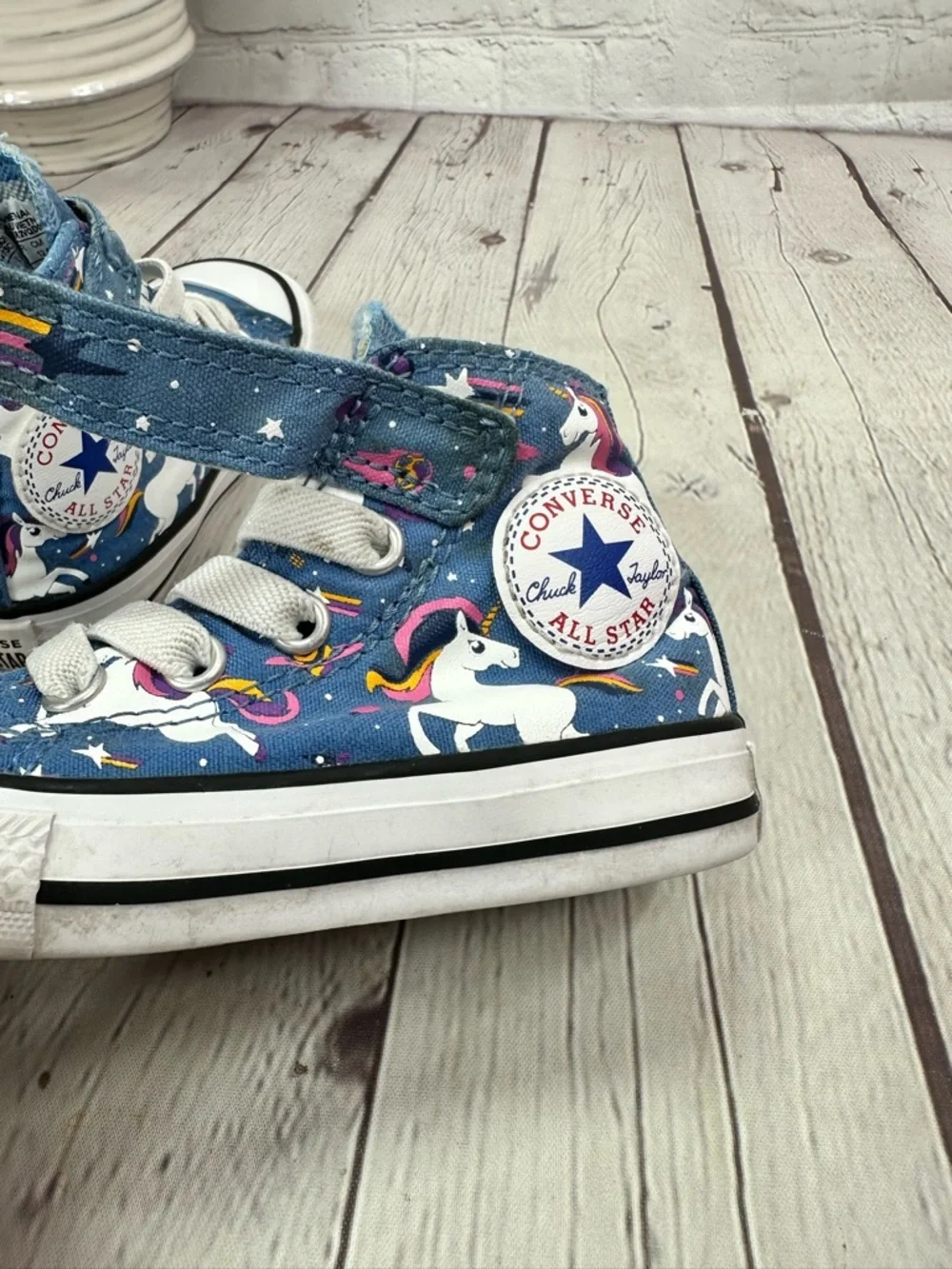 Converse chuck taylor all star infant 5 Unicorn High-Top Sneakers retro fantasy